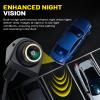 1080P 360 Rotatable Backup Camera for Cars, Trucks, RVs - IP69K Waterproof, Night Vision, 170 Wide Angle, Universal Front/Rear/Side View Camera, No Drilling Required view 3