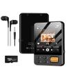 128GB MP3 Player with Bluetooth 5.3, AGXOV Music Player with Built-in HD Speaker, FM Radio, Voice Recorder, HiFi Sound, E-Book, Earphones Included view 1