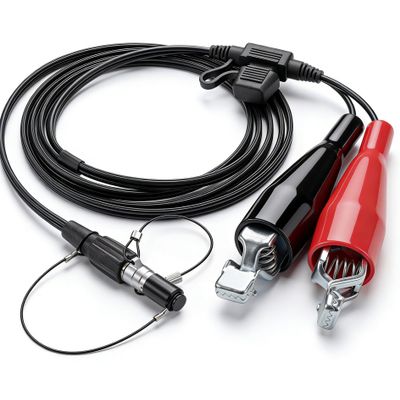 12V Power Cable Compatible with Trimble 4700 4800 5700 5800 R6 R7 R8 R10 GPS RTK GNSS Receiver, 7 Pin to Alligator Clips, 46125-20