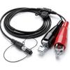 12V Power Cable Compatible with Trimble 4700 4800 5700 5800 R6 R7 R8 R10 GPS RTK GNSS Receiver, 7 Pin to Alligator Clips, 46125-20 view 1