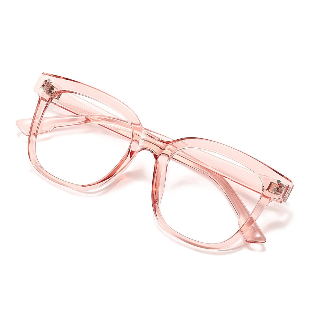 GCGAIK Blue Light Blocking Glasses for women, Anti-Blue Light Computer Glasses (Orange)
