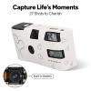 Disposable Film Camera, 27 Exposure 35mm Color Film, Single Use with Flash - Nostalgic Retro Aesthetic, Easy Operation, Ideal for Weddings and Travel view 2