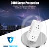 Surge Protector Outlet Extender with Rotating Plug, Multi Plug Outlet Extender with 4 Splitter and 2 USB Ports & 2 USB C Wall Charger, 3 Side Swivel Splitter for Home Office Dorm Travel view 4
