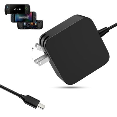 FSJTD 65W USB C Charger Compatible with ASUS ROG Xbox Ally X, 6FT Fast Charger Compatible with Nintendo Switch 1/2, Steam Deck, Legion Go, MSI Claw, GPD Win, Ayaneo, Onexplayer & Laptop