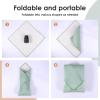 Fizocosisto 2Pcs Magic Cloth Storage, Folding Portable Multifunctional Self Adhesive Storage Cloth Inner Microfibre for Travel Cosmetic SLR Camera(2-45x45cm-Khaki + green) view 3