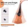 Fizocosisto 2Pcs Magic Cloth Storage, Folding Portable Multifunctional Self Adhesive Storage Cloth Inner Microfibre for Travel Cosmetic SLR Camera(2-45x45cm-Khaki + green) view 4