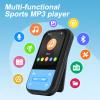 128GB MP3 Player - Clip MP3 Player with Bluetooth 5.3, Portable Music Player with FM Radio, Voice Recorder, Pedometer, Mini Design Ideal for Sport, Earphones Included view 3