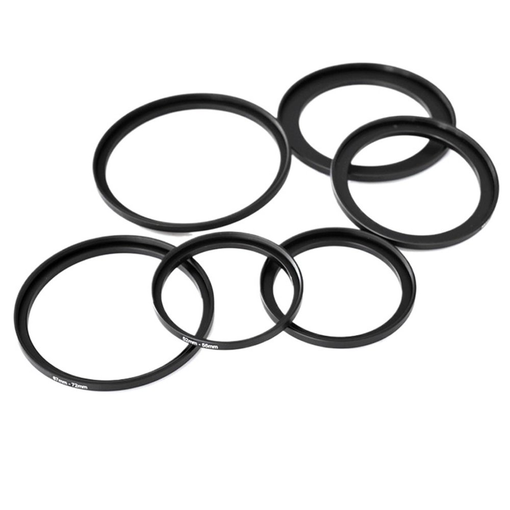 39-40.5 43-62 43-67 43.5-46 43.5-49 46-62 46-67 46-72 46-77 48-49mm Metal Step Up Rings Lens Adapter Filter Set Excellent(46-67mm)