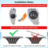 PTYYDS 6.5-Inch Rear Speaker Pods Compatible with 2021-2025 Ford Bronco view 3