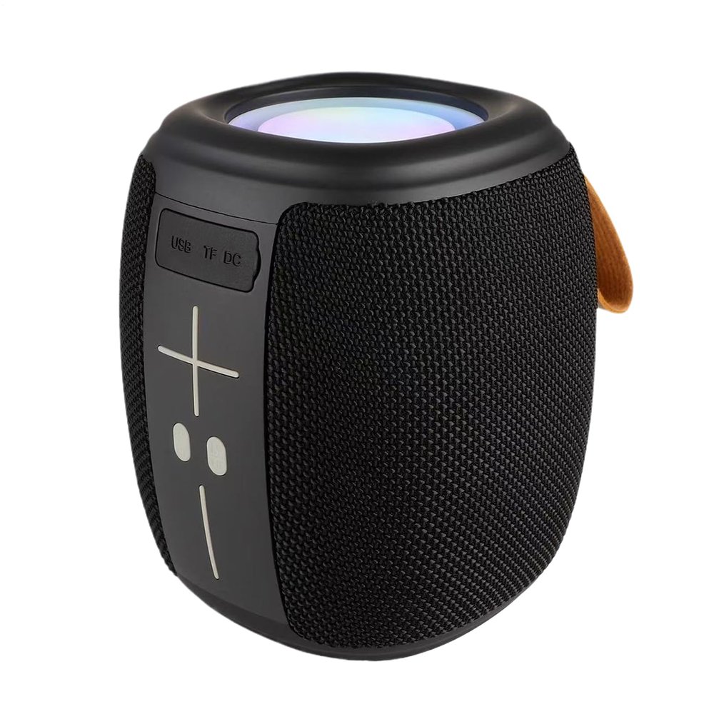 Portable Speaker, Enhanced Device Flexibility, 11.4x11.4x13.1cm, Wireless Outdoor Speaker, Audio B-luetooth Player, Wireless and Easy Connectivity, for Home, Bedroom, Living Room, Offices, Camping