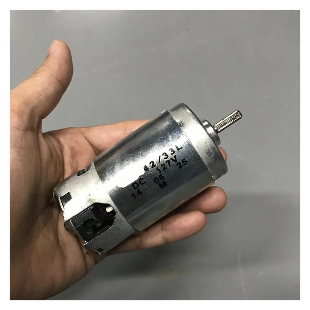 100W 44MM Electronic Starter DC 110V 127V 10000RPM High Torque Engine Thread Shaft Compensation Brush Home Machine Motor Drivers