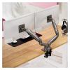 ADBWEKKF Dual-screen monitor stand, desktop up and down lifting monitor mount view 2