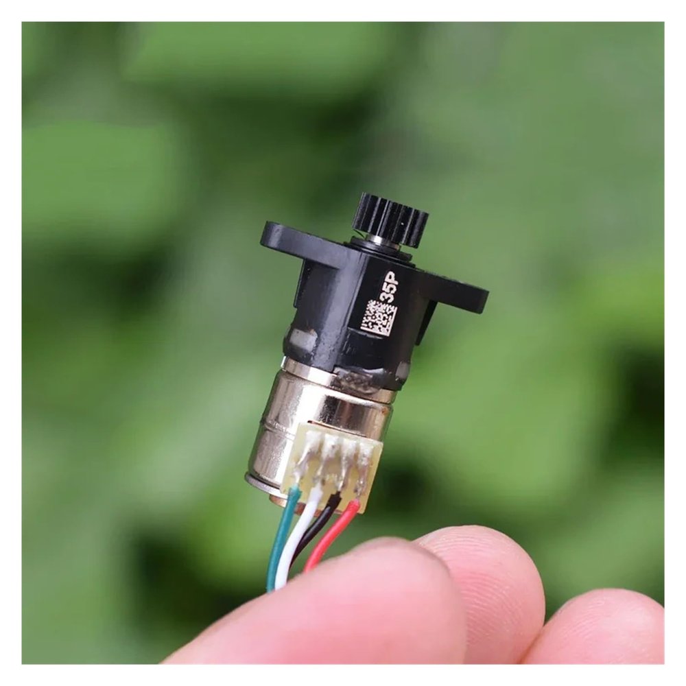 10mm 2-Phase 4-Wire Planetary Gear Stepper Electronic Starter DC5V Reduction Stepping DIY Robot Monitor Ratio 1:19 Motor Drivers