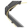 ADBWEKKF Dual arms for desktop mounting bracket with gas springs and full motion for 17-27 inch screens view 4