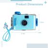 Vestamore Lens Film Cameras 1.4 In3.5 Cm, Disposable Underwater Cameras 4 Pcs, Diving For And Snorkeling, Travel, Adventure, And Outdoor Sports For Compact Long-Lasting And view 2