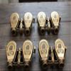 Set of 4 Vintage Brass Opera Glasses London 1917 Design | Handcrafted Antique view 2
