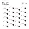 20Pcs DC Vibration Electronic Starter DC3V 12000RPM for Projects Electronic Device Repair / Single Board Computers Motor Drivers view 3