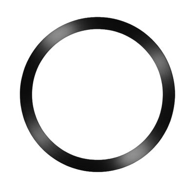 Vestamore Black Stainless Steel Bezel For 8, 1.85 In / 47Mm, Scratch-Resistant, Easy To Install Racing Design