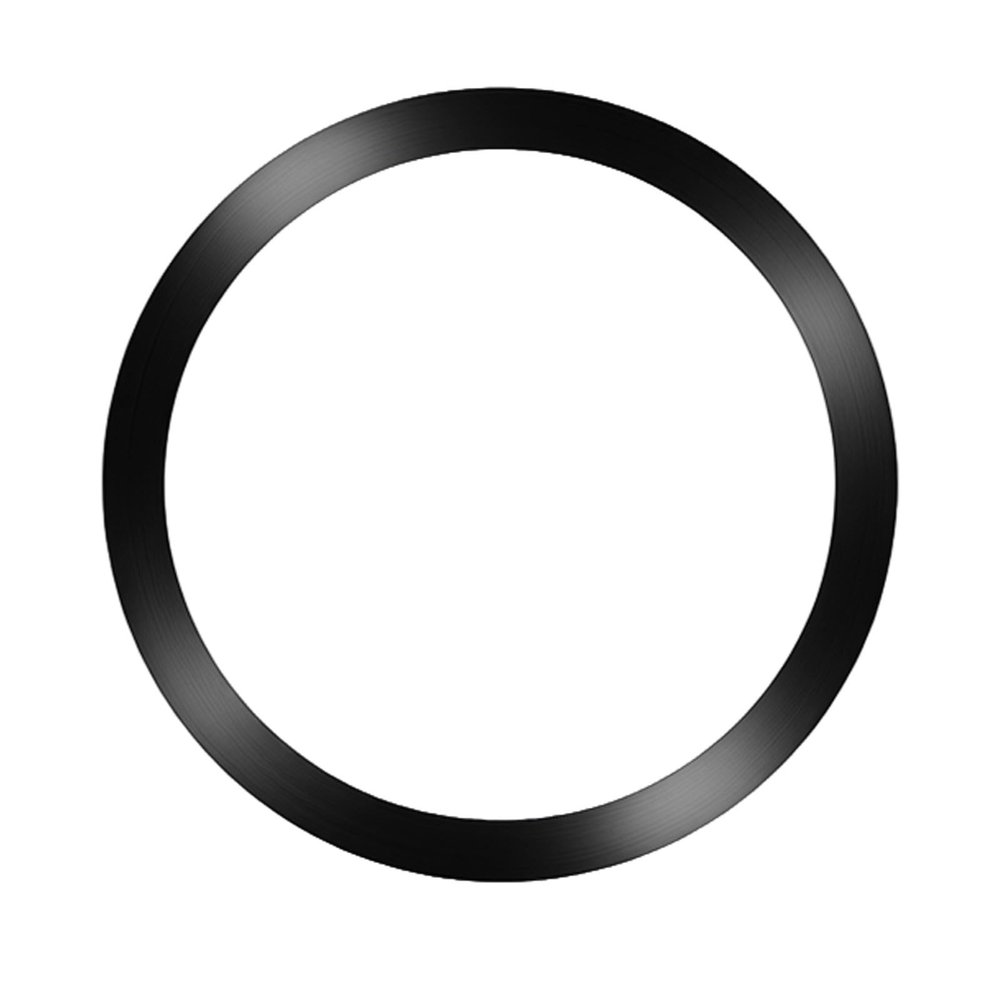 Vestamore Black Stainless Steel Bezel For 8, 1.85 In / 47Mm, Scratch-Resistant, Easy To Install Racing Design