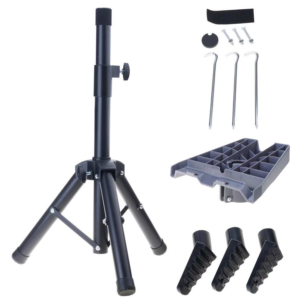 SPONGL Tripod Stand with Mount Adapter for Satellite Gen 3 Adjustable Height Tripod Mount Tilt Angles
