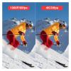 Action Camera, C100 Action Camera 4K 30M Waterproof Sports Action Cam 2.4G WiFi Bicycle Helmet Motorcycle Adventure Camera, HD Camera(C100 White) view 4