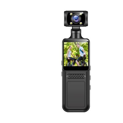 Action Camera, 4K Ultra Action Mini Camera 180 Rotatable Sports Cam Waterproof Case Helmet Travel Bicycle Driver Recorder, HD Camera