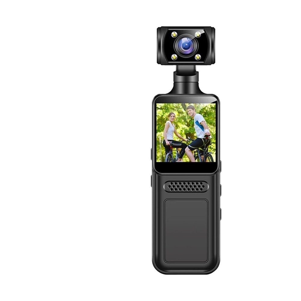 Action Camera, 4K Ultra Action Mini Camera 180 Rotatable Sports Cam Waterproof Case Helmet Travel Bicycle Driver Recorder, HD Camera