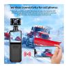 Action Camera, 4K Ultra Action Mini Camera 180 Rotatable Sports Cam Waterproof Case Helmet Travel Bicycle Driver Recorder, HD Camera view 4