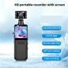 Action Camera, Pocket Action Camera HD Sports Camcorder Camera 180 Rotate Mini WiFi Camera with Waterproof Case Motion Camera 128G, HD Camera view 2