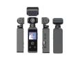 Action Camera, 4K Pocket Action Camera Rotatable Sports Cam Waterproof Case Helmet Bicycle Travel Driver Recorder, HD Camera view 2