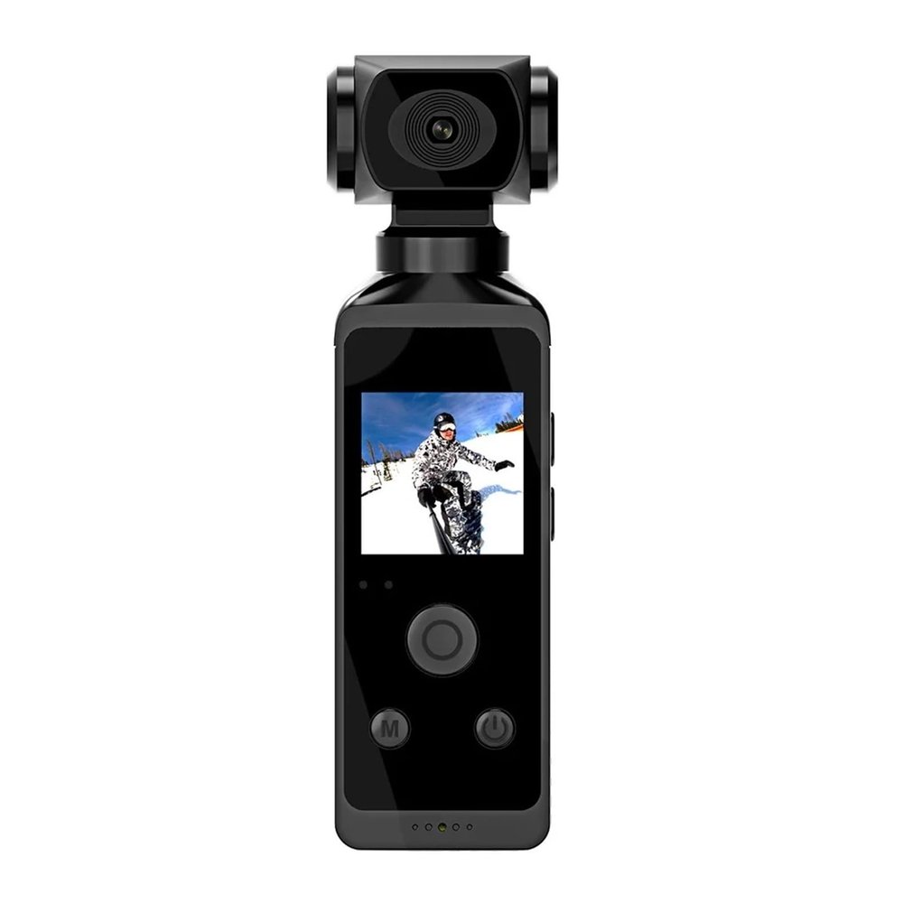 Action Camera, 4K 1080P Pocket Camcorder Cam Screen 270 Rotatable Sports Camera with Waterproof Case Motion Cameras, HD Camera