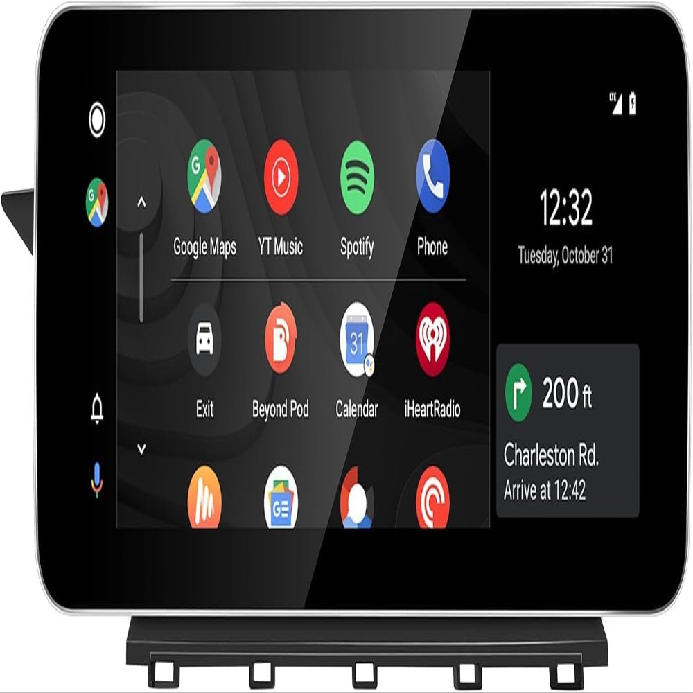 10.25 Android Screen for Mercedes X204 GLK 2008-2012 with Wireless CarPlay, Android Auto, Screen Mirroring, Split Screen, Wi-Fi, Music,Navigation,Vehicle Cameras, App Netflix Spotify TikTok (128GB)