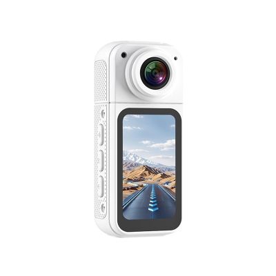 Action Camera, 2.7K Thumb Action Camera 180 Rotate WiFi Video Recording Magnetic Absorption Camcorder Outdoor VLOG Cycling DV Cam, HD Camera