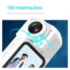 Action Camera, 2.7K Thumb Action Camera 180 Rotate WiFi Video Recording Magnetic Absorption Camcorder Outdoor VLOG Cycling DV Cam, HD Camera view 3