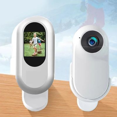 Action Camera, Action Camera Portable Versatile Mount Anywhere for Travel Pets Ride Sport Mini Wireless Camera with Carry Box, HD Camera(Black)
