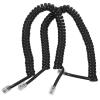 COOLHIYA 2pcs Coiled Telephone Cord for Landline Phones Flexible Receiver Cable Easy Installation Compatible with Desk Phones view 1