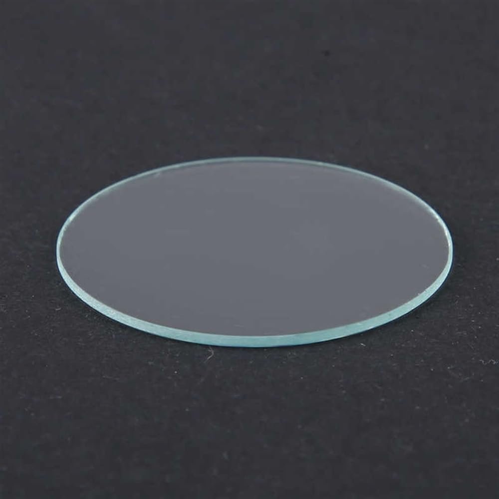 1pc Round Flat Toughened Optical Lens - 35mm to 75mm Diameter, 1mm Thickness, Clear Tempered Glass for Precision Imaging(70MM*10MM)