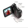 Action Camera, 4K Portable Digital Photography Camera Photo Video Record DV Travel Video Camera 18X Zoom Rotatable Screen with Flash, HD Camera view 3