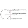 6pcs Transparent Round Flat Glass Lens Set - Optical Glass Lenses for SST40 Flashlight Torch(20mm x 1.5mm) view 2