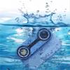 Action Camera, Waterproof Camera Underwater Camera 3 Meters Waterproof Before and After Dual Camera Swimming Outdoor, HD Camera view 3