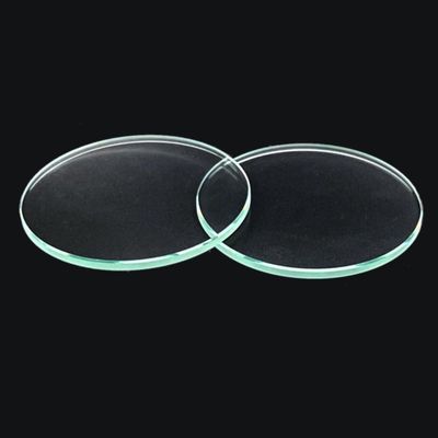6pcs Transparent Round Flat Glass Lens Set - Optical Glass Lenses for SST40 Flashlight Torch(23mm x 2mm)