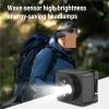 Action Camera, HD 1080P Outdoor Sport Camera Camcorder Head-Mounted Action Induction Light Powerful Helmet Video Recording Cam Camping, HD Camera view 4