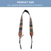 OSALADI Adjustable Double-layer Leather Ends Camera Strap for DSLR with Comfortable Neck Support Shoulder Strap Reducing Neck Tension Easy Installation for Photographers and Film Cameras view 2