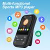 64GB MP3 Player - Clip MP3 Player with Bluetooth 5.3, Portable Music Player with FM Radio, Voice Recorder, Pedometer, Mini Design Ideal for Sport, Earphones Included view 3