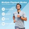64GB MP3 Player - Clip MP3 Player with Bluetooth 5.3, Portable Music Player with FM Radio, Voice Recorder, Pedometer, Mini Design Ideal for Sport, Earphones Included view 4