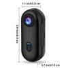 Action Camera, 4K Thumb Action Camera, Sports Camera, Digital Image Stabilization, Automatic Exposure, Rechargeable Lithium, HD Camera view 2