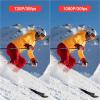 Action Camera, 1080P HD Action Camera Anti Shake Video Recorder Camera WiFi Sports DV Camera Bicycle Motorcycle Bike Cam, HD Camera view 3