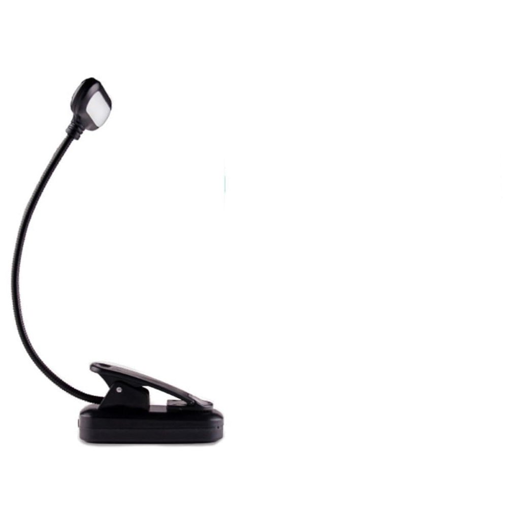 VALICLUD USB Charging Reading Light with Clip Flexible Gooseneck Book Lamp Portable LED Eye-Care Table Lamp for Students Bed Desk Travel Camping
