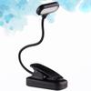 VALICLUD USB Charging Reading Light with Clip Flexible Gooseneck Book Lamp Portable LED Eye-Care Table Lamp for Students Bed Desk Travel Camping view 3