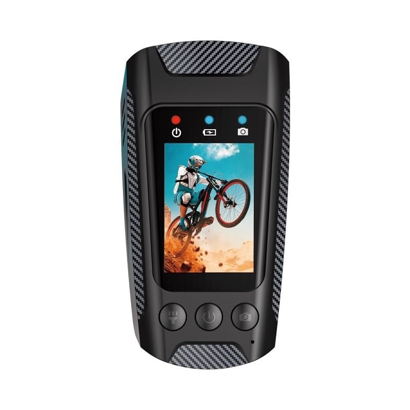 Action Camera, 4K 60 Action Camera for Motorcycle Bike Helmet Sports Video Recorder Car Cam Outdoor Bicycle Surveillance, HD Camera